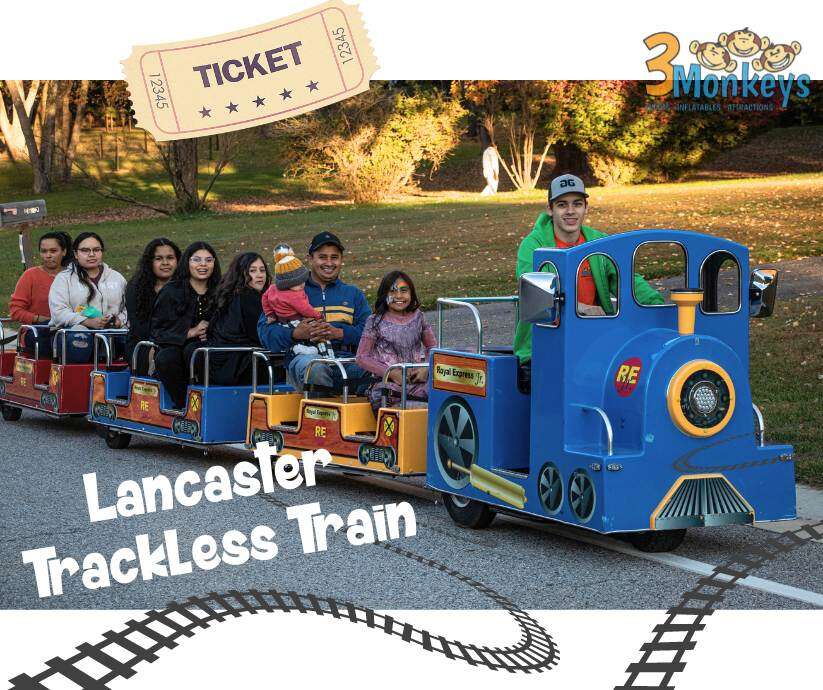 Electric Trackless Train Rental Lancaster