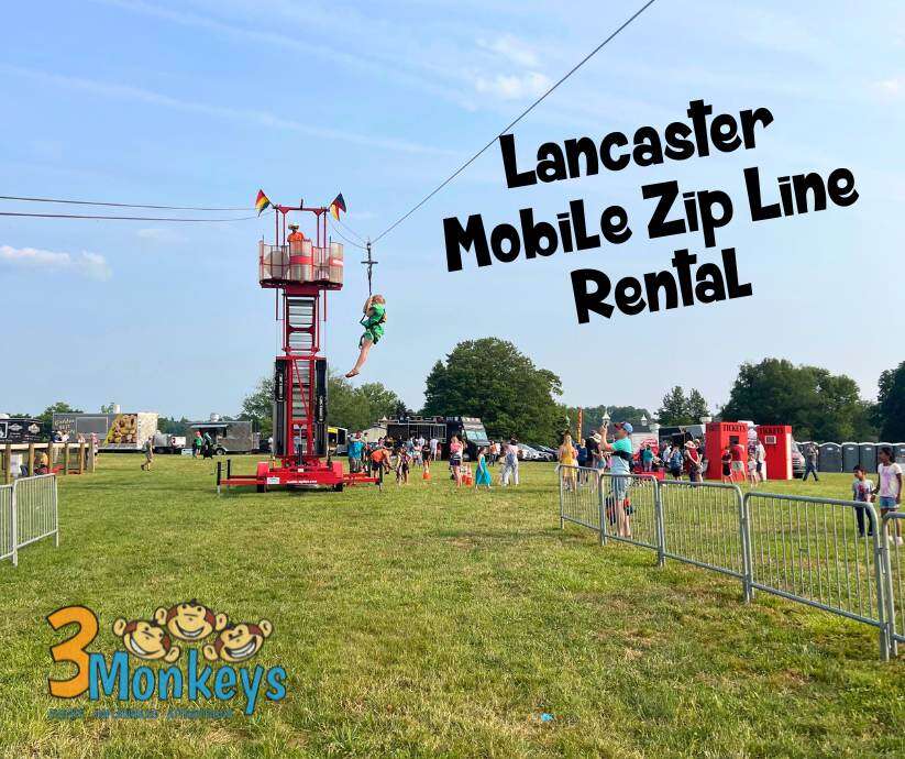 Mobile Zip Line Rental Lancaster