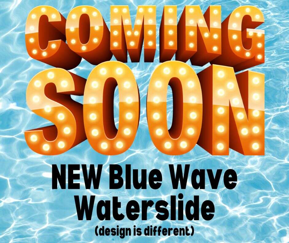 New Blue Wave Waterslide Rental