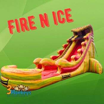 New Fire N Ice Waterslide Rental