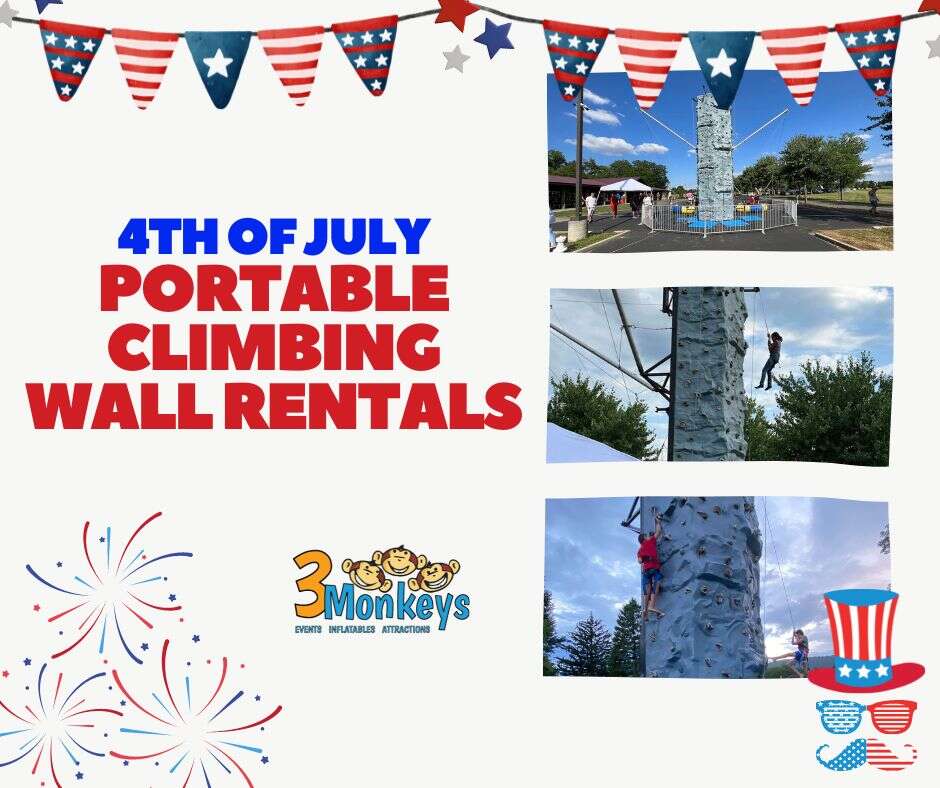 4th of July Rock Climbing Wall Near Me