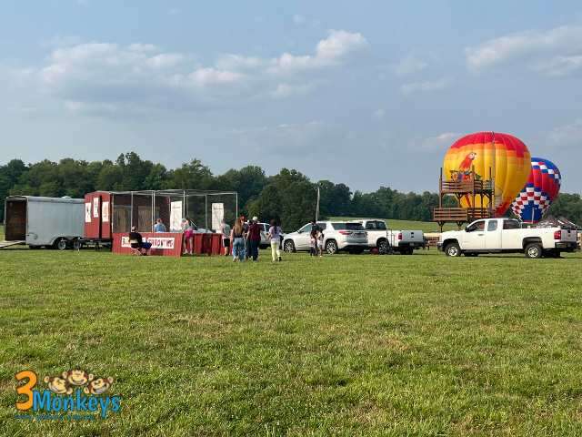 Activities for Hot Air Balloon Festivals | 3 Monkeys Inflatables