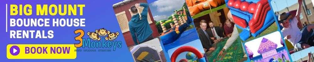 Big Mount Bounce House Rentals near me