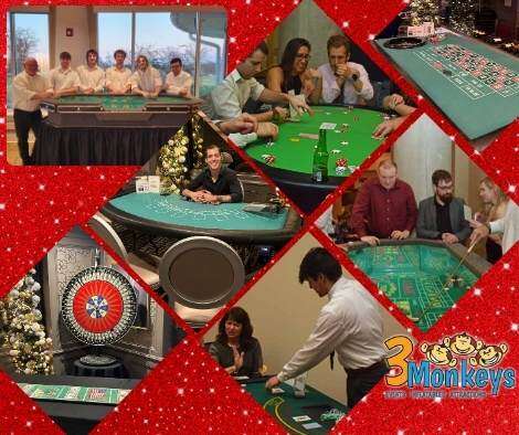 Casino Rentals for Holiday Parties | 3 Monkeys Inflatables