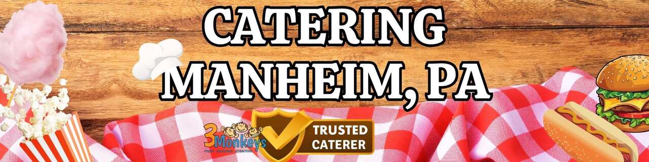 Catering Manheim PA - 3 Monkeys Inflatables