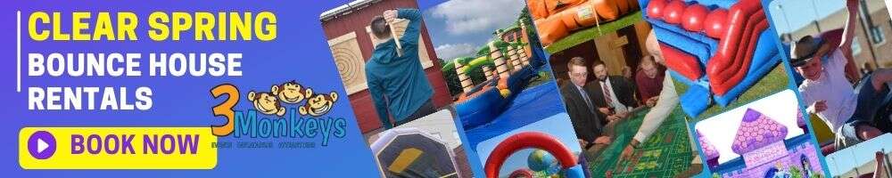 Clear Spring Bounce House Rentals near me