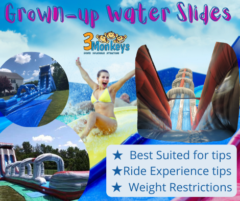 Grown-up Water Slide Rentals