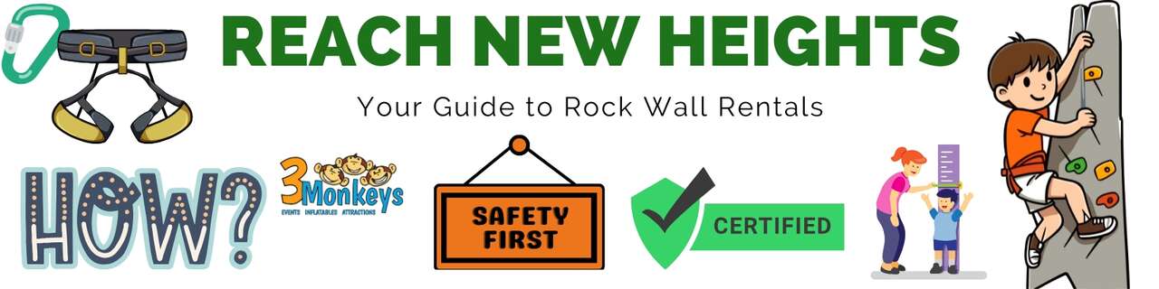 Rock Wall Rentals Guide to Safety-Climbing-fun-3monkeysinflatables 