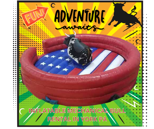 inflatable mechanical bull rental york