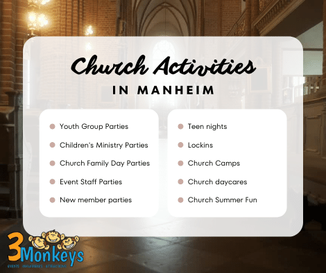 Manheim Church Rentals | 3 Monkeys Inflatables