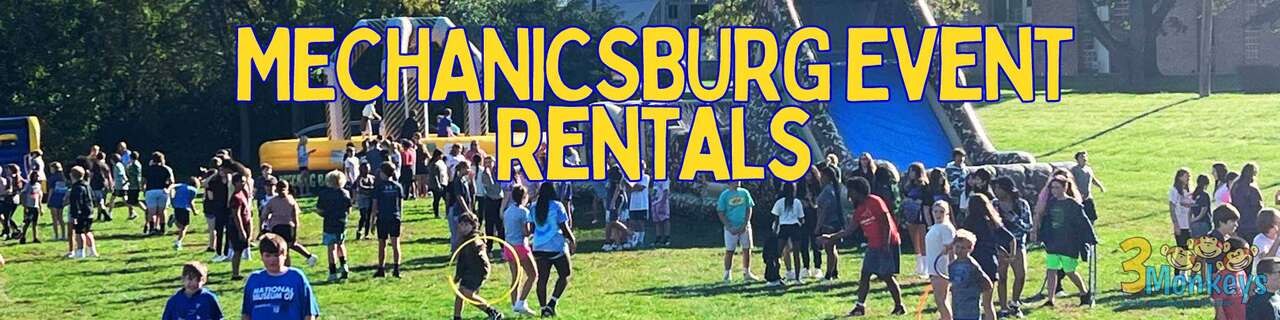 Mechanicsburg Event Rentals near me | 3MonkeysInflatables