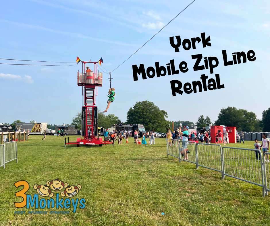 Mobile Zip Line Rental York 