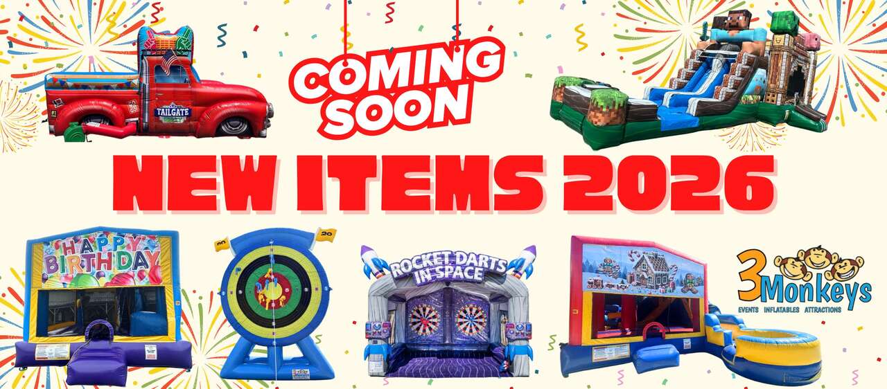 Best New Party Ideas for 2025 | 3 Monkeys Inflatables Best New Party Ideas for 2025 | 3 Monkeys Inflatables