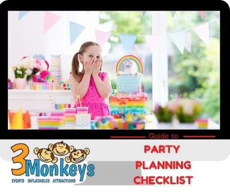 Party Planning by 3 Monkeys Inflatables