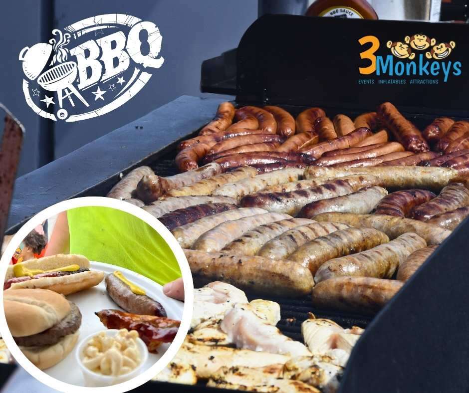 Picnic Style Caterer Owings Mills MD - 3 Monkeys Inflatables