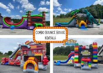 Reading Combo Bounce House with Slide Rental