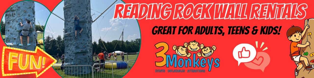 Rock Wall Rentals Reading near me