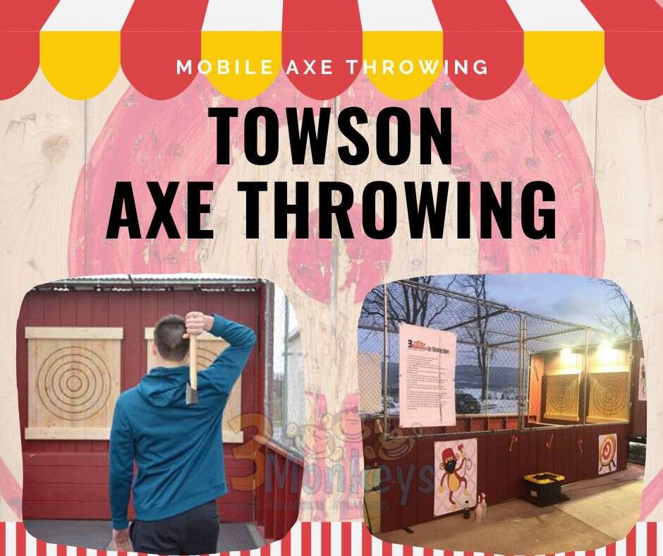 2 lane Axe throw rentals towson