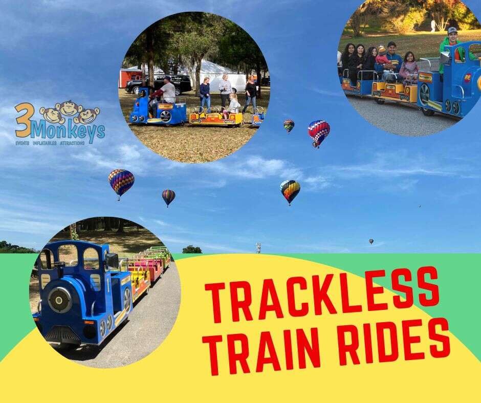 Hot Air Balloon Festival Trackless Train Rental