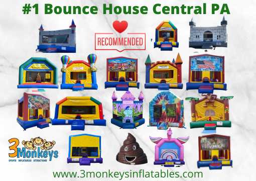 Bounce House near me | 3monkeysinflatables.com