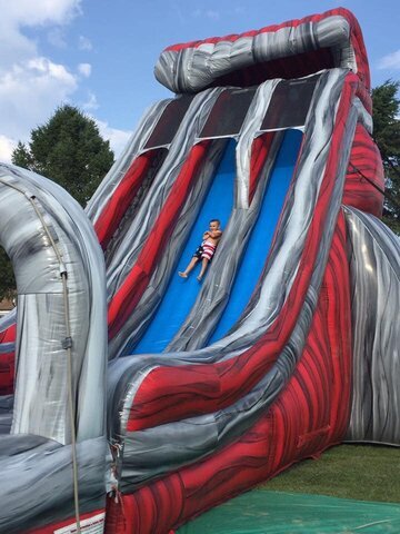 Double Lane WaterSlide Rentals near me