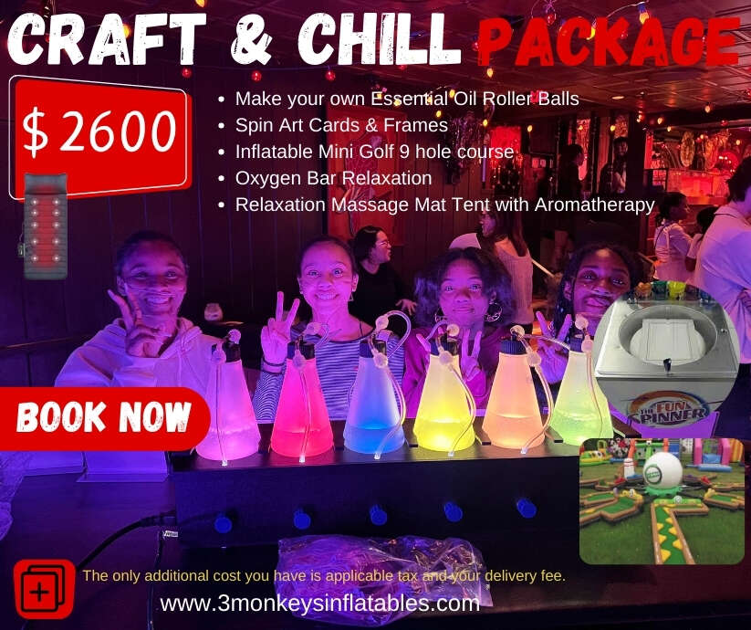 Book the Craft and Chill Package with Mini Golf