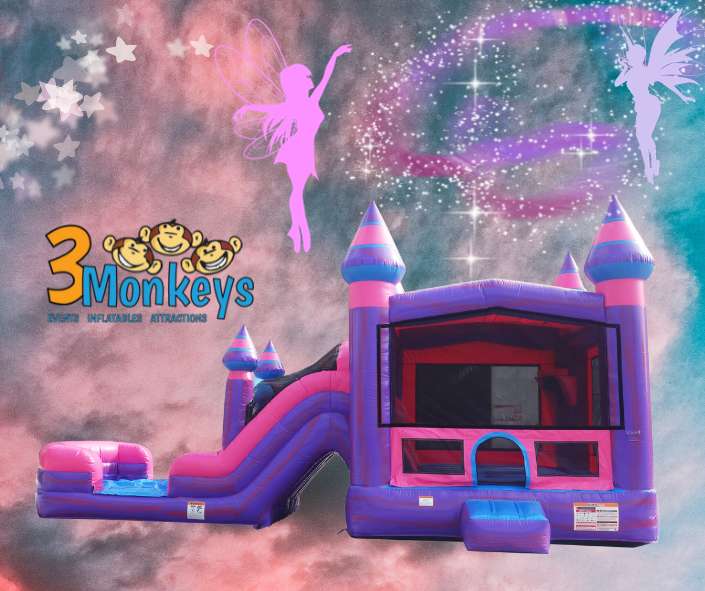 Fairy Bounce House Combo Rental