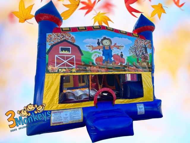 Fall Bounce House Rental PA | 3 Monkeys Inflatables