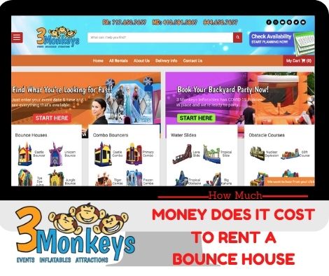 How much does a bounce house cost