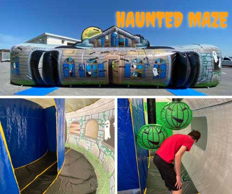 Rent an Inflatable Haunted Maze