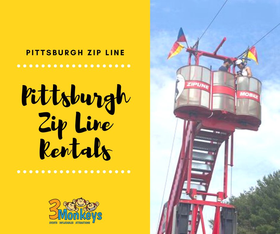 Mobile Zip Line Rental Pittsburgh