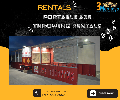 York Portable Axe Throwing Rentals York Portable Axe Throwing Rentals