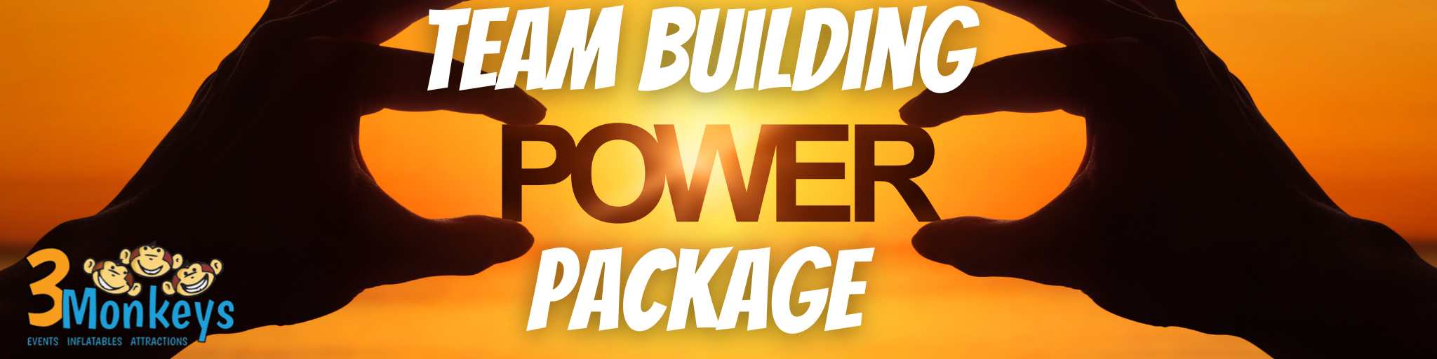 Power Team Building Package - 3 Monkeys Inflatables