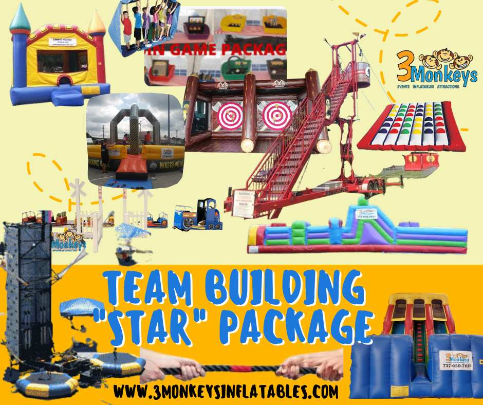 Team Building Star Package | 3 Monkeys Inflatables