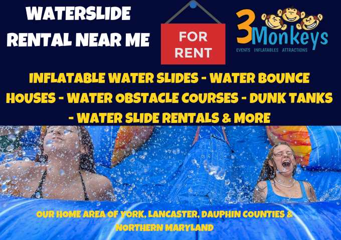 Water Slide Rentals near me