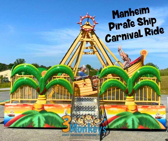 Carnival Ride Rentals Manheim | 3 Monkeys Inflatables