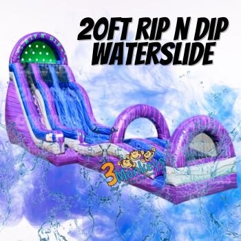 20ft Rip N Dip Water Slide