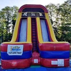 24ft Double Lane Dry Slide (#52)