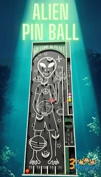 Alien Pin Ball Carnival Game