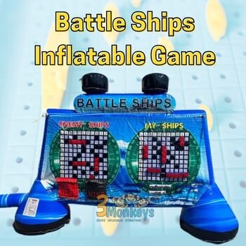Battle Ships Inflatable Game Rental