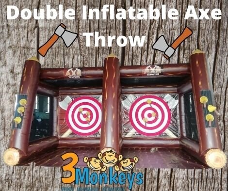 Double Inflatable Axe Throw