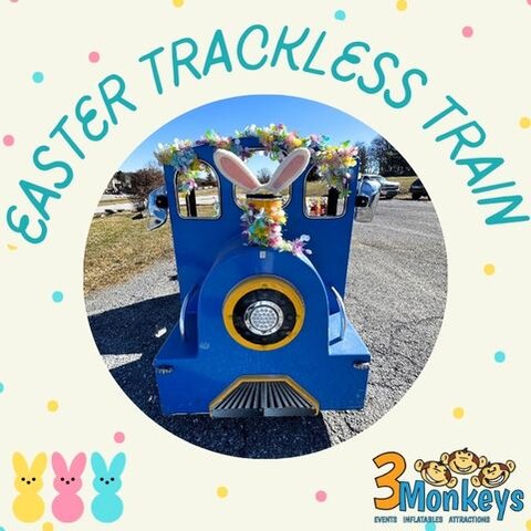 Easter Trackless Train