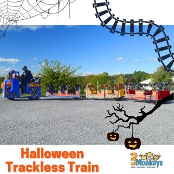 Halloween Trackless Train