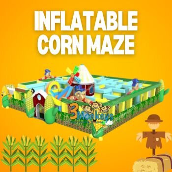 Inflatable Corn Maze