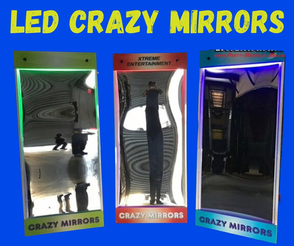 LED Crazy Mirrors
