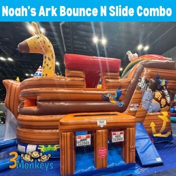 Noah's Ark Bounce N Slide Combo