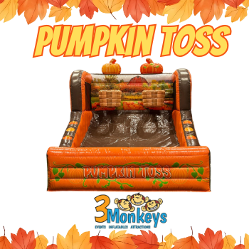 Pumpkin Toss Inflatable Game
