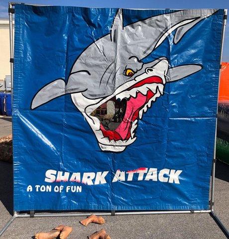 Frame Game – Shark Attack, Cincinnati A-1 Amusement Party Rentals  Inflatables Bouncehouse Games