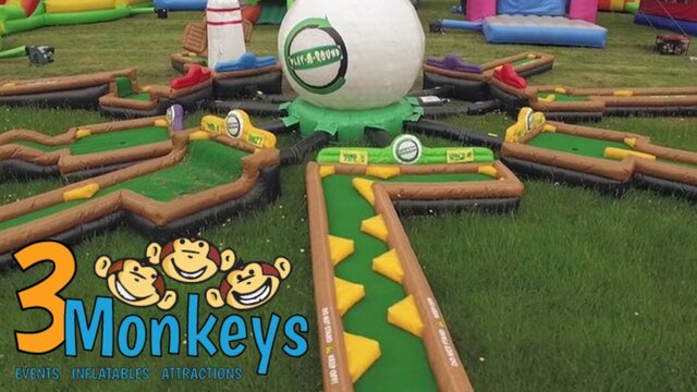 9 Hole Mini Golf Inflatables