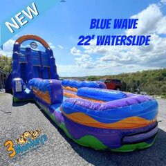 Blue Wave 24ft Water Slide